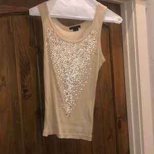 NWOT Sequin tank top never been worn
